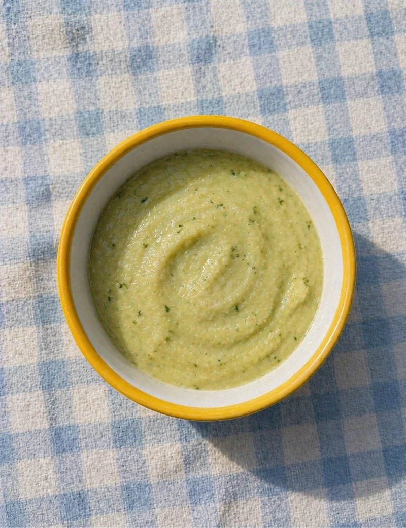 Bloemkool, appel & basilicum